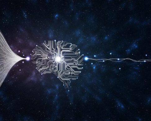 Big,Data,And,Artificial,Intelligence,Concept.,Machine,Learning,And,Circuit